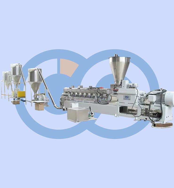 Parallel Twin Screw Pelleting Machine